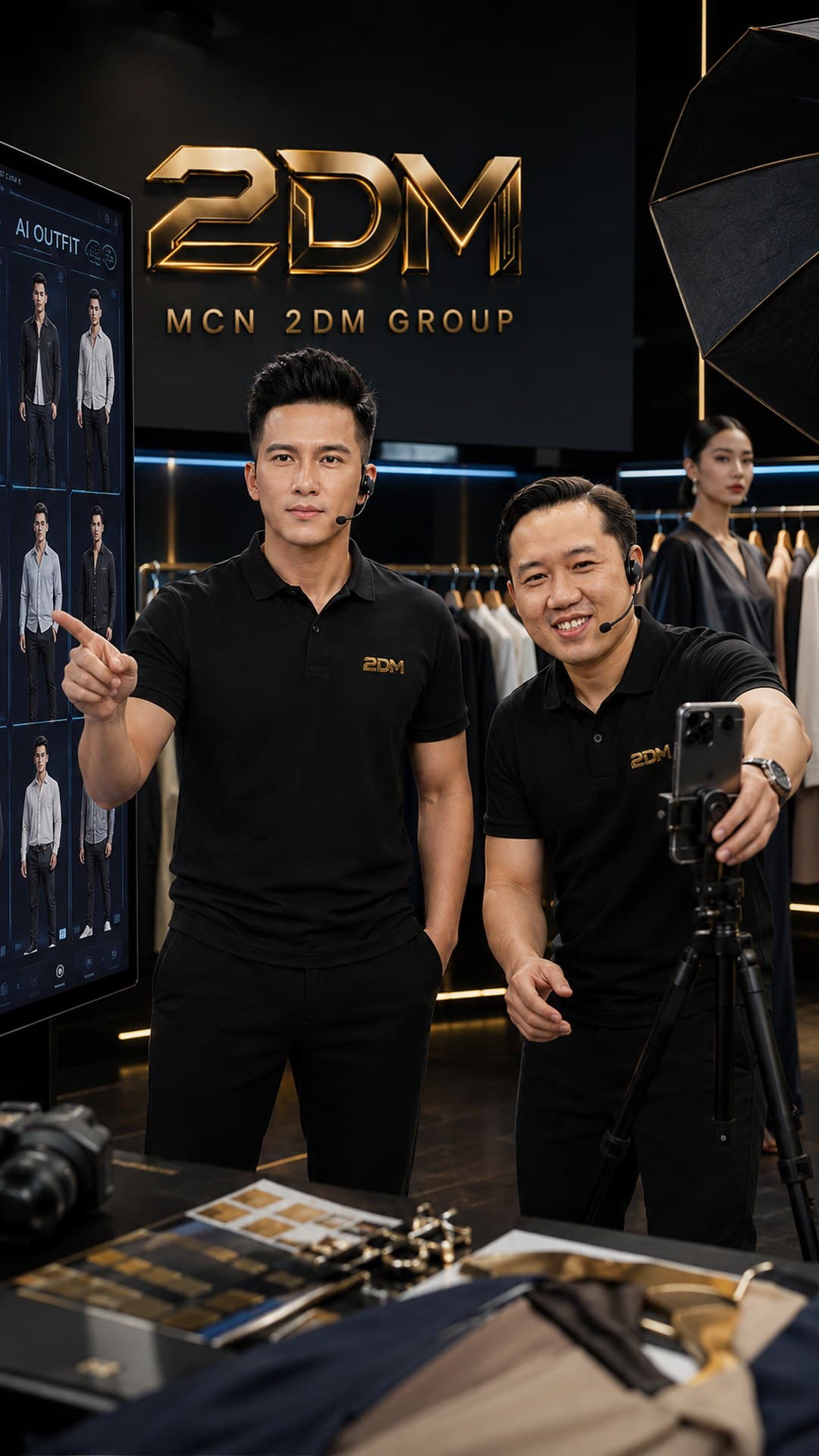 Bộ đôi 2DM và thời trang AI