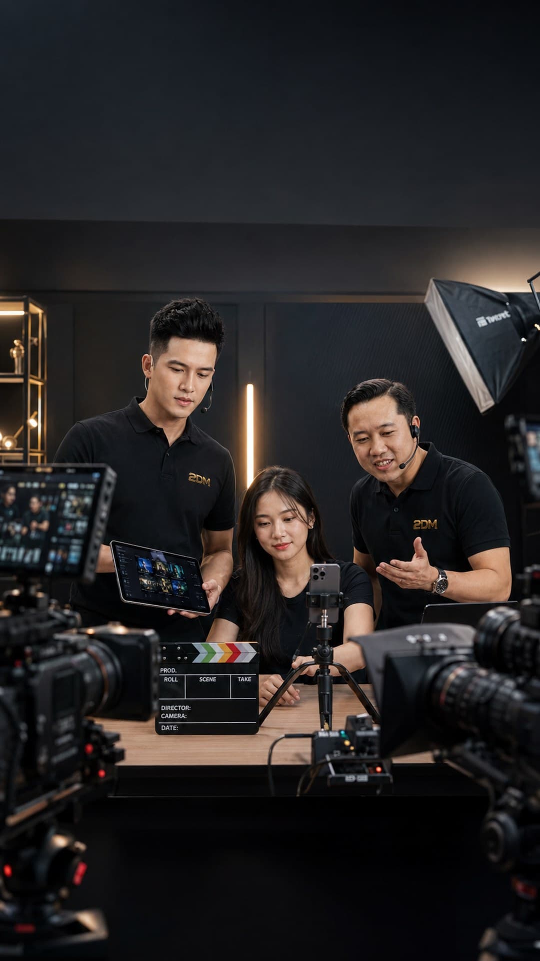 Hậu trường quay video dọc 2DM