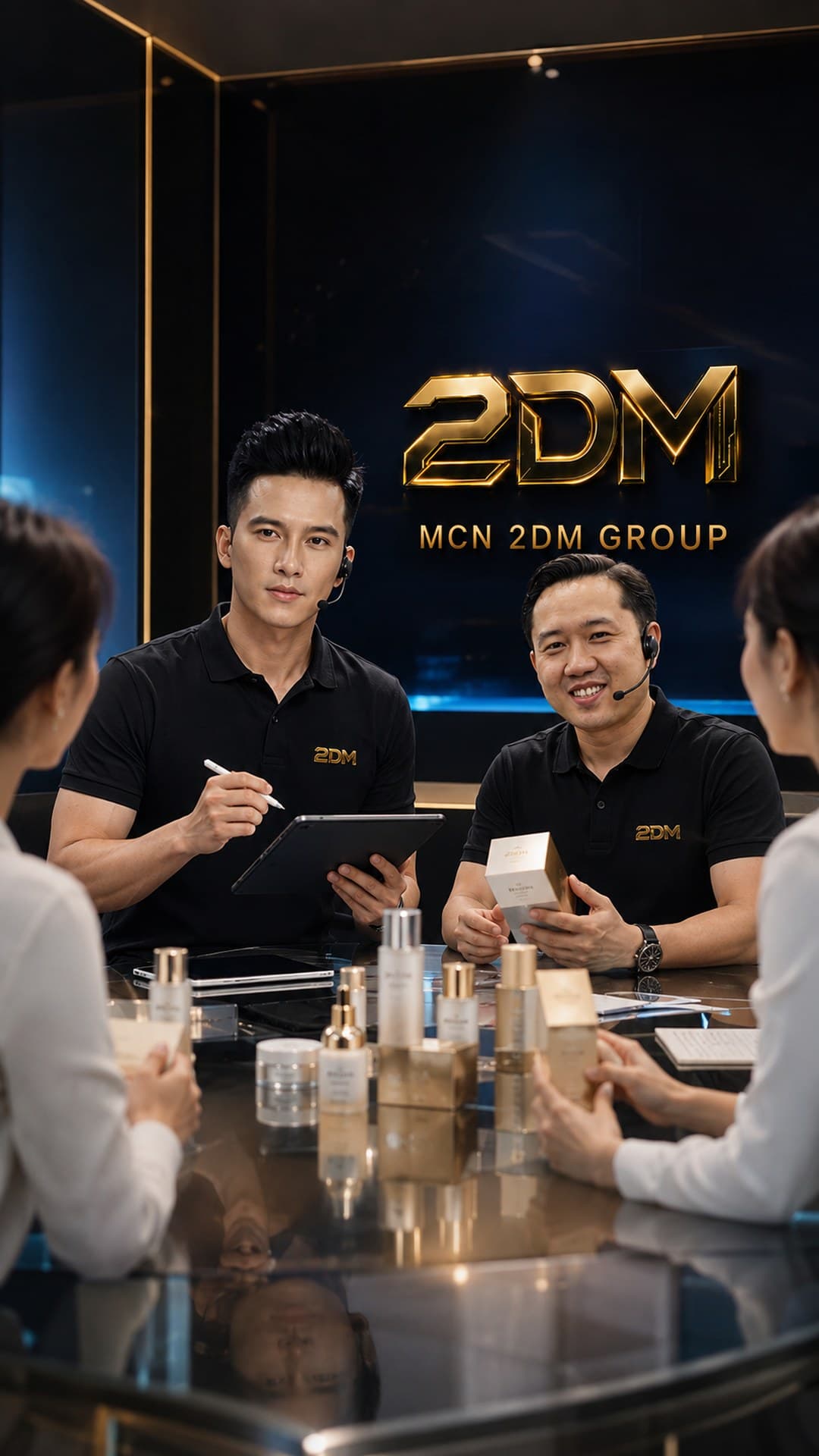 Họp duyệt mỹ phẩm cao cấp
