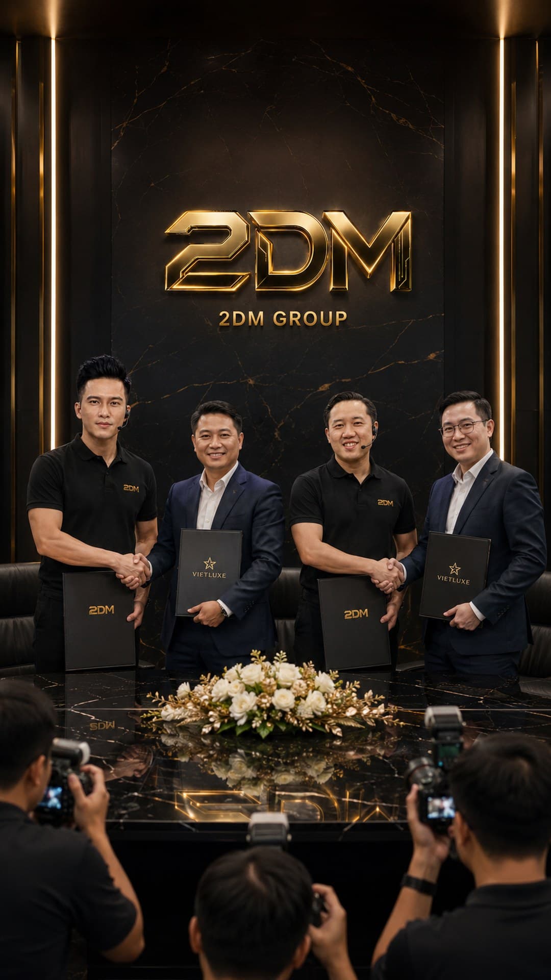 Lễ ký kết hợp tác 2DM GROUP