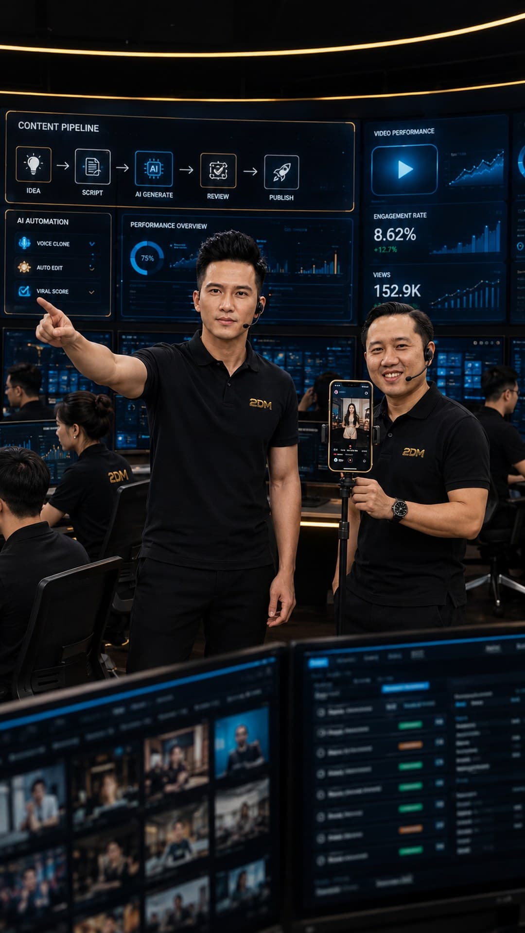 Đôi giảng viên dẫn dắt phòng AI