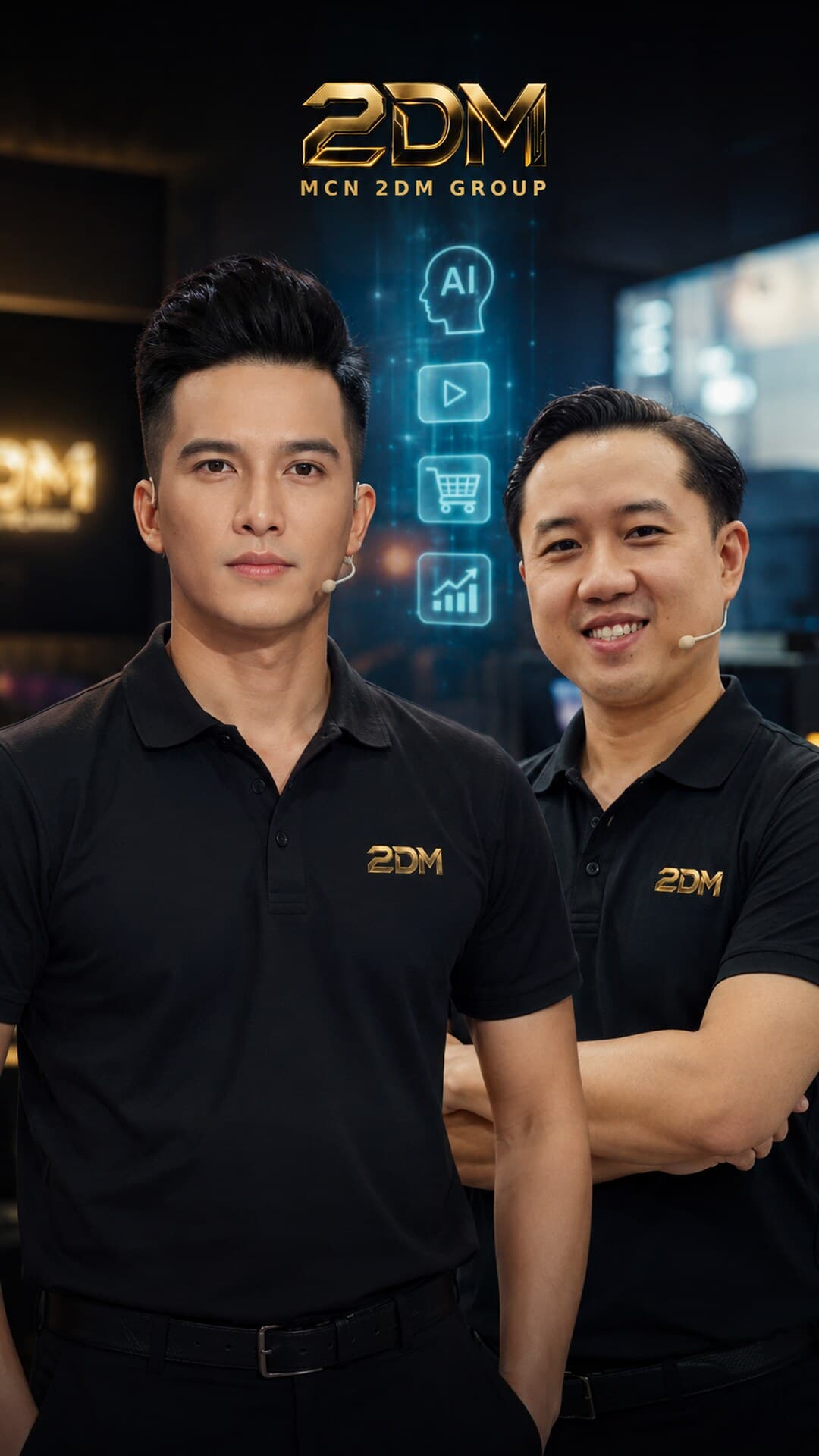 Chân dung hai giảng viên