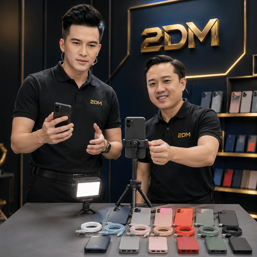 Huấn luyện quay video bán phụ kiện thời trang