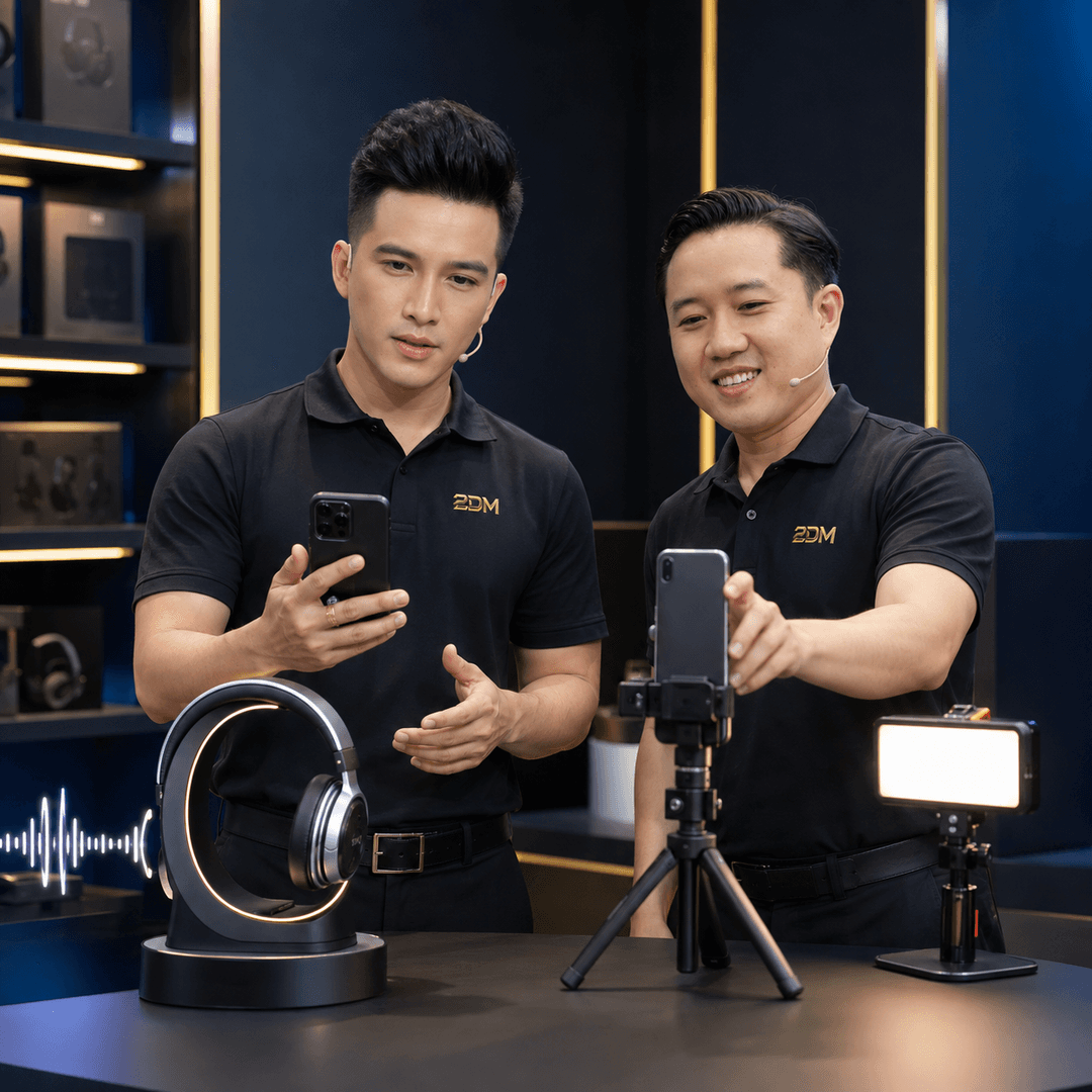 Huấn luyện quay video bán tai nghe