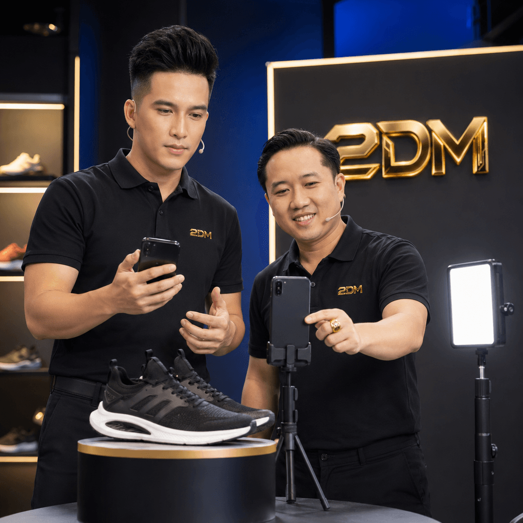 Đào tạo quay video bán giày