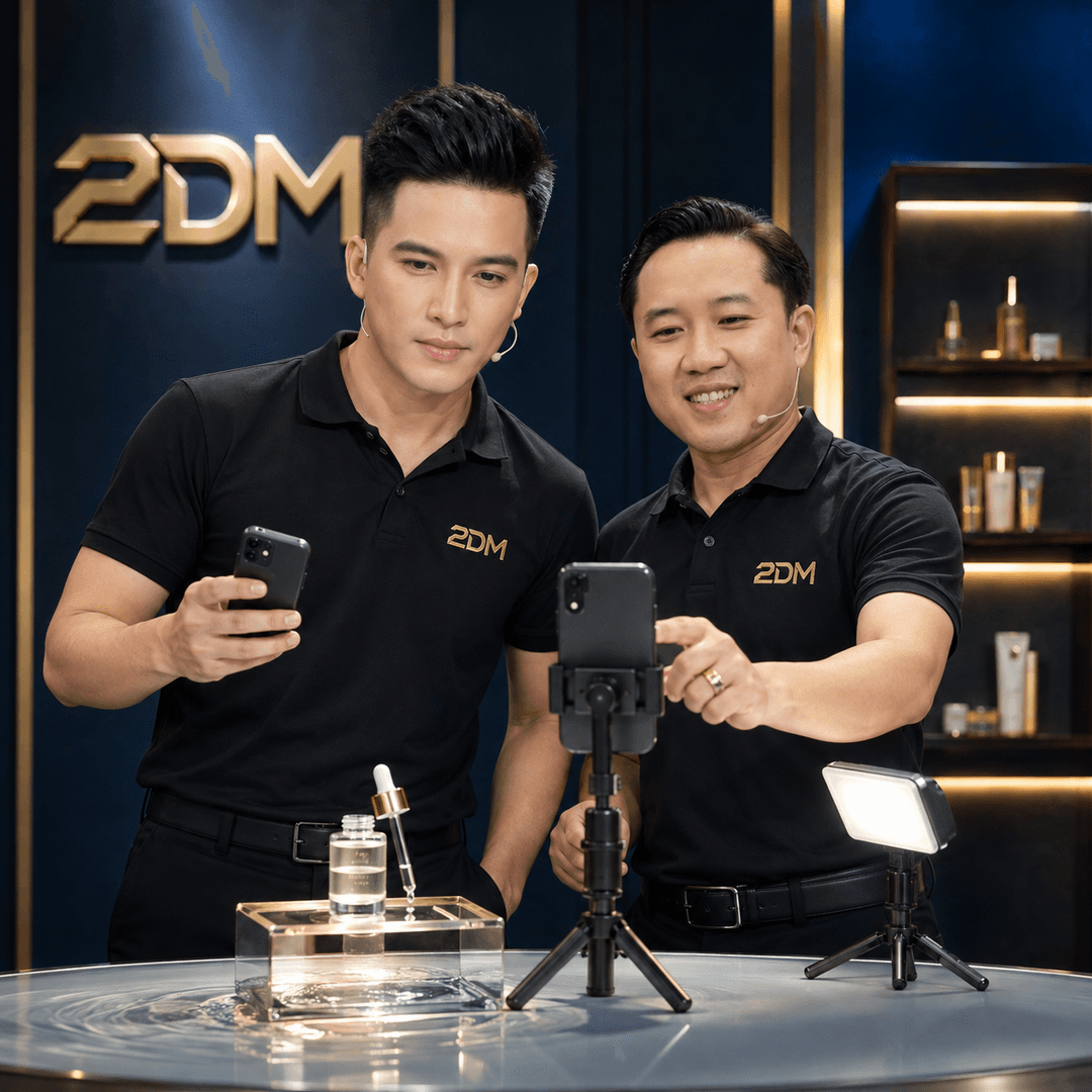 Đào tạo quay video bán serum dưỡng da