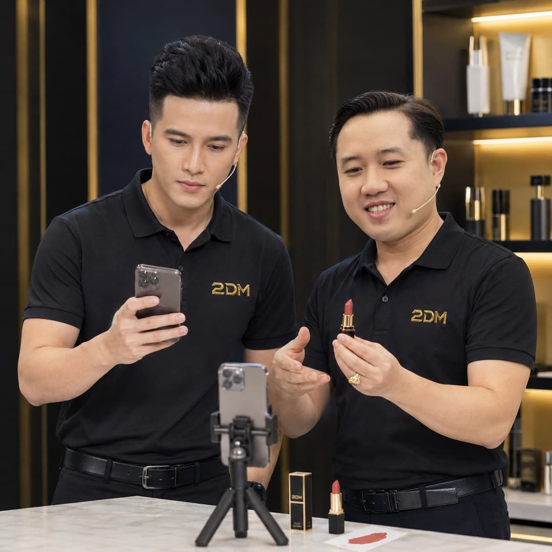 Đào tạo quay video bán son môi