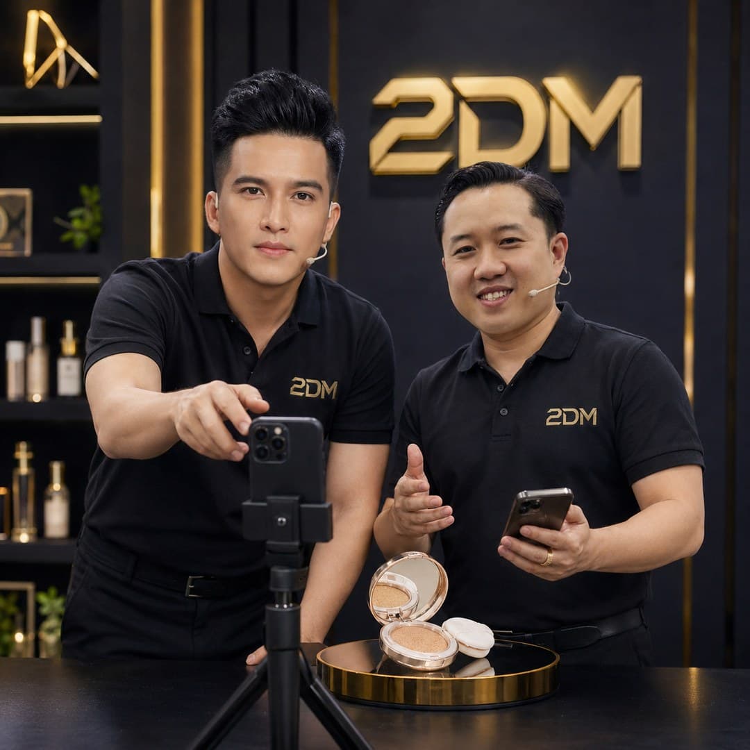 Đào tạo quay video bán phấn nước