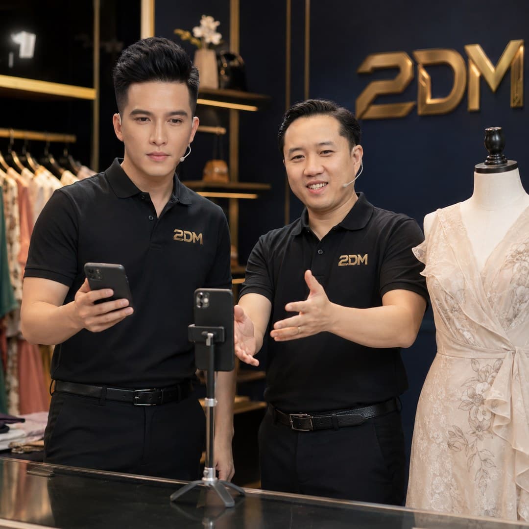 Đào tạo quay video bán váy nữ
