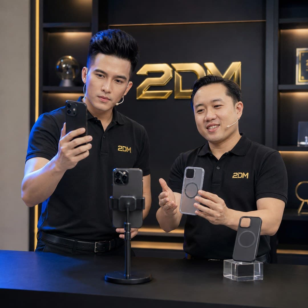 Đào tạo quay video bán ốp điện thoại