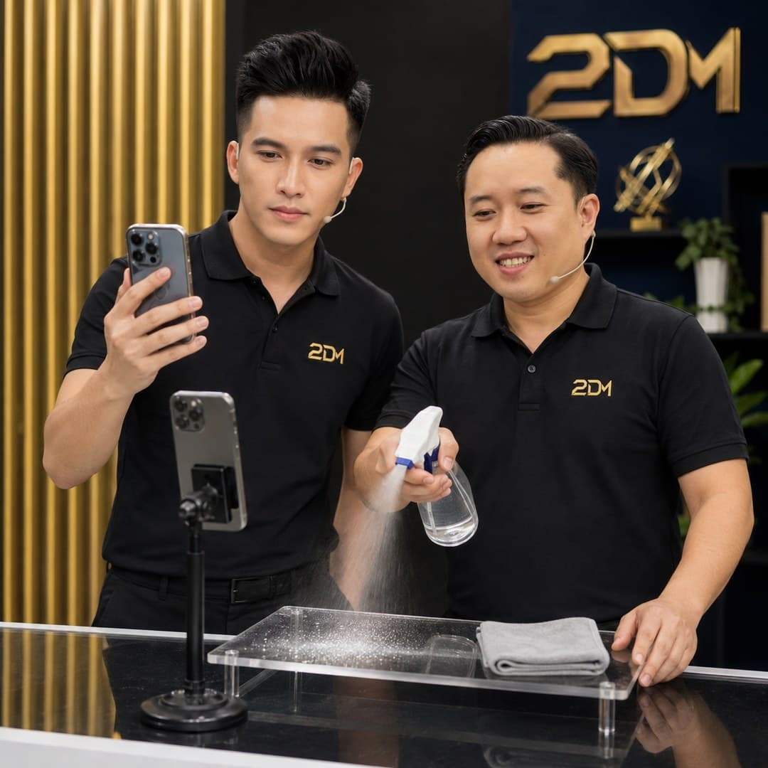 Đào tạo quay video bán nước lau đa năng