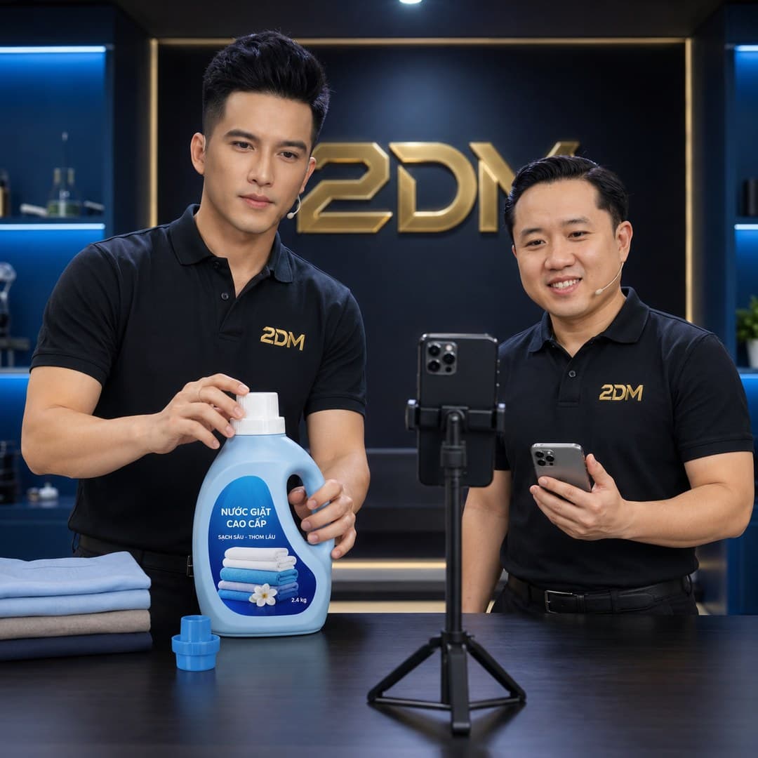 Đào tạo quay video bán nước giặt