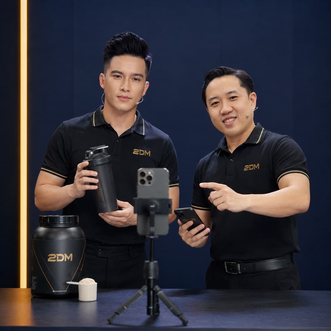 Đào tạo quay video bán bột protein