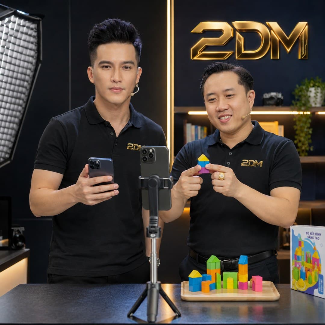 Đào tạo quay video bán đồ chơi giáo dục